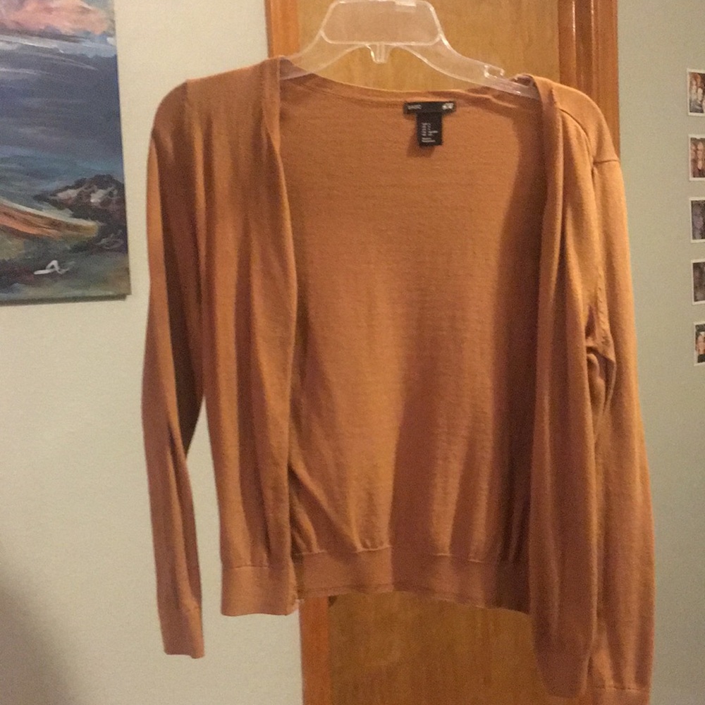 Mustard H&M cardigan